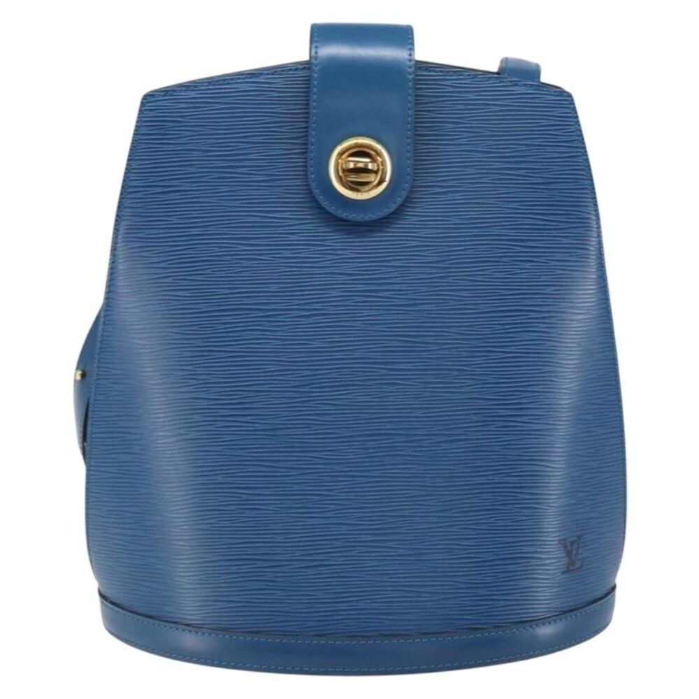 Louis Vuitton Cluny Epi Leather Blue Leather Shoulder Bag Bag